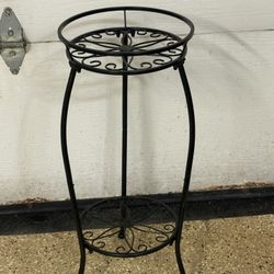 Black Plant Stand 27”