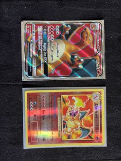 Charizard Gx And Holo Charizard 11/108