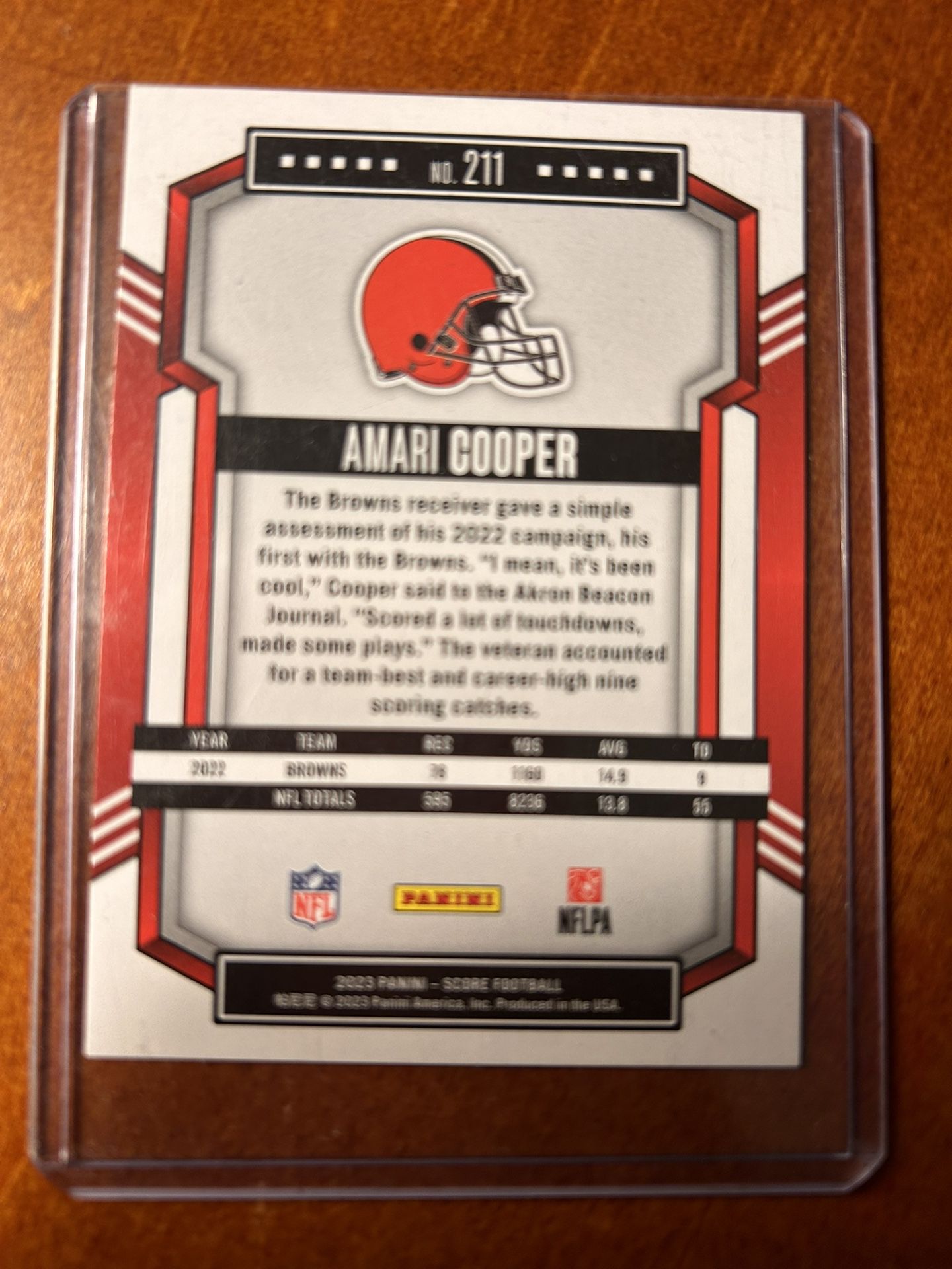 2023 Score #319 Amari Cooper, Cleveland Browns