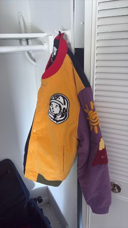 billionair boys varcity jacket XL