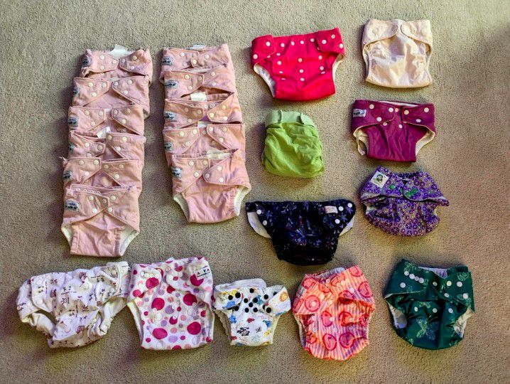 22 Cloth Diapers Bundle 