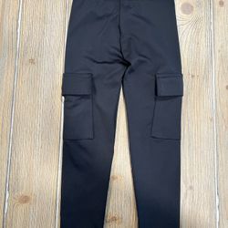 Girls Dori Creations Black Cargo Pocket Legging Size 4 WORN ONCE!