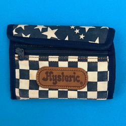 Rare Hysteric Glamour Leather-Patch Wallet
