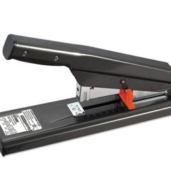 Bostitch B310HDS Antimicrobial 130-Sheet Heavy-Duty Stapler, 130-Sheet Capacity, Black
