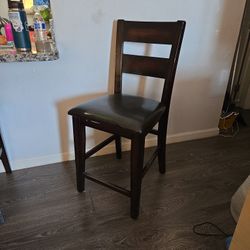 4 Wood Chairs OBO