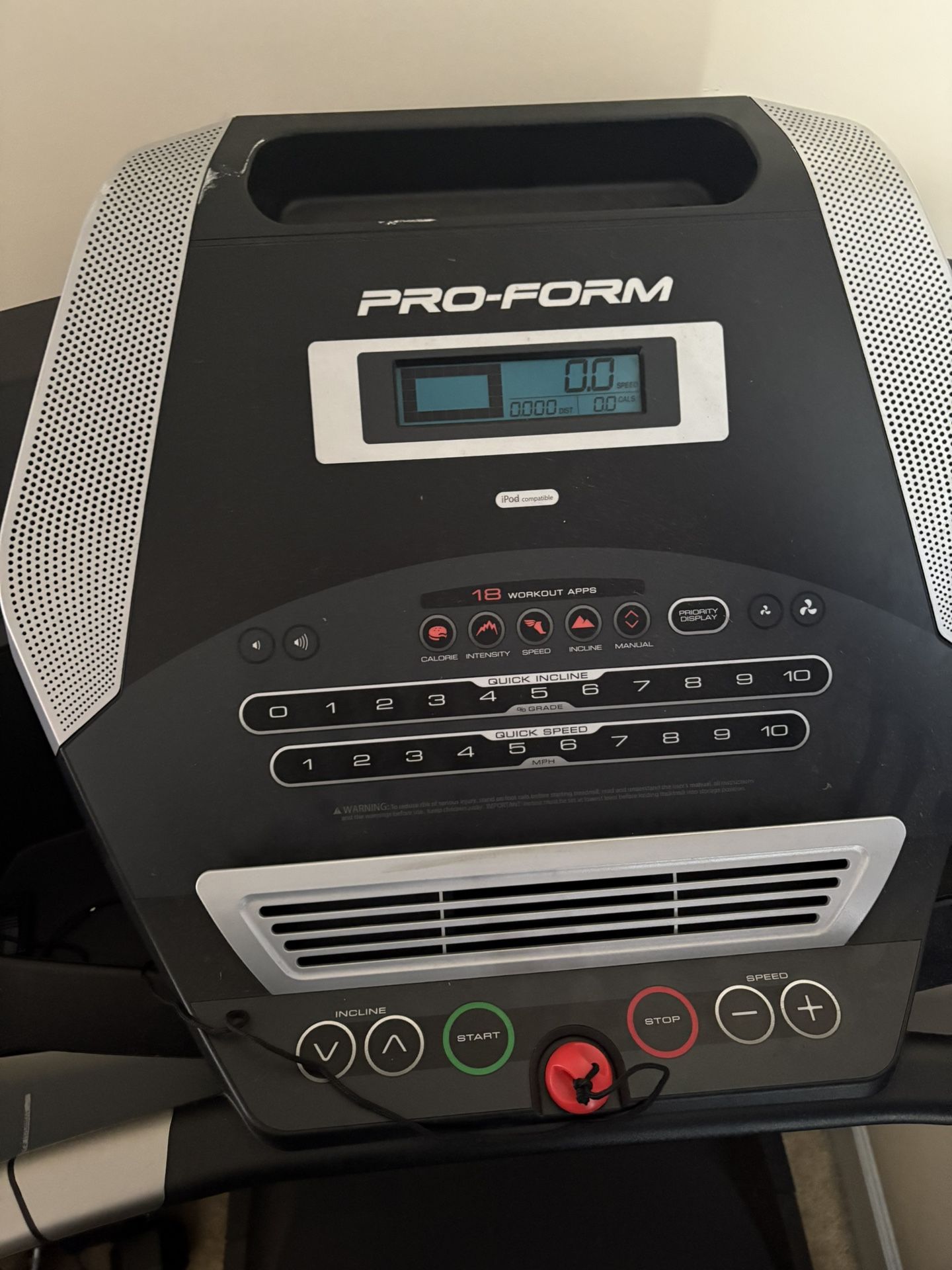 Pro-Form Treadmill