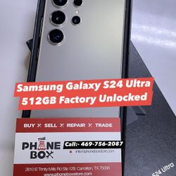 Samsung Galaxy S24 Ultra 512GB Factory Unlock Available On Payments Options 