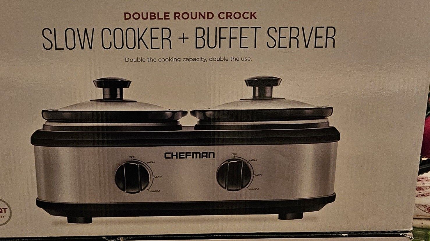 Double Round Slow Cooker