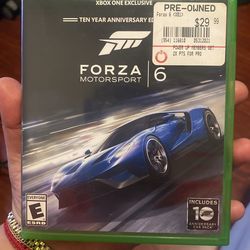 Forza Motorsport 6 Xbox One