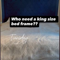 KING SIZE BED FRAME