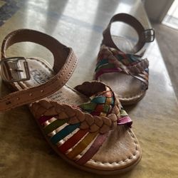 Toddler Girl Mexican Huarache Sandals