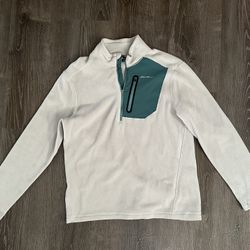 Eddie Bauer 1/4 (quarter) Zip Fleece Sweater