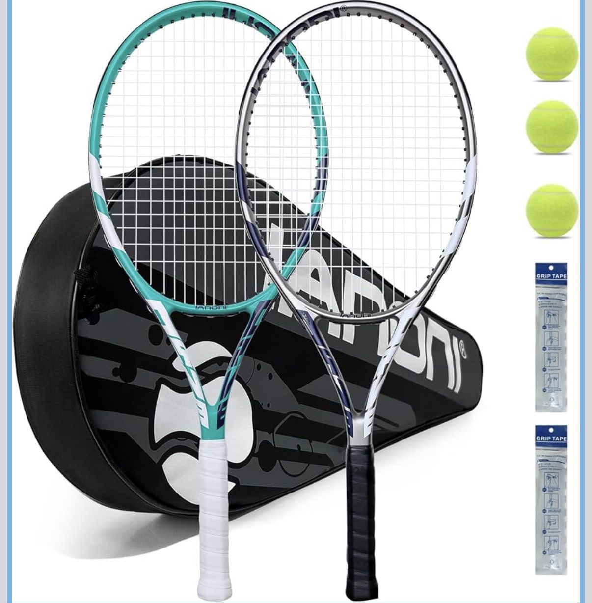 Tennis Rackets for Adult set of 2 