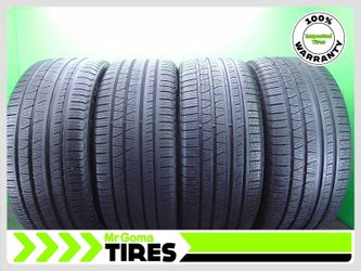 4 275/40R21 USED TIRES PIRELLI SCORPION VERDE A/S ECOIMPACT VOL XL 7.5/32 TREAD