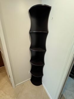 Tall 5 Tier corner shelf