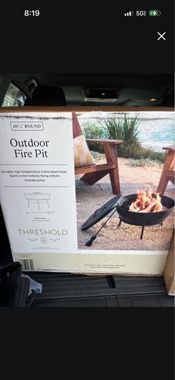 Wood burning fire pit