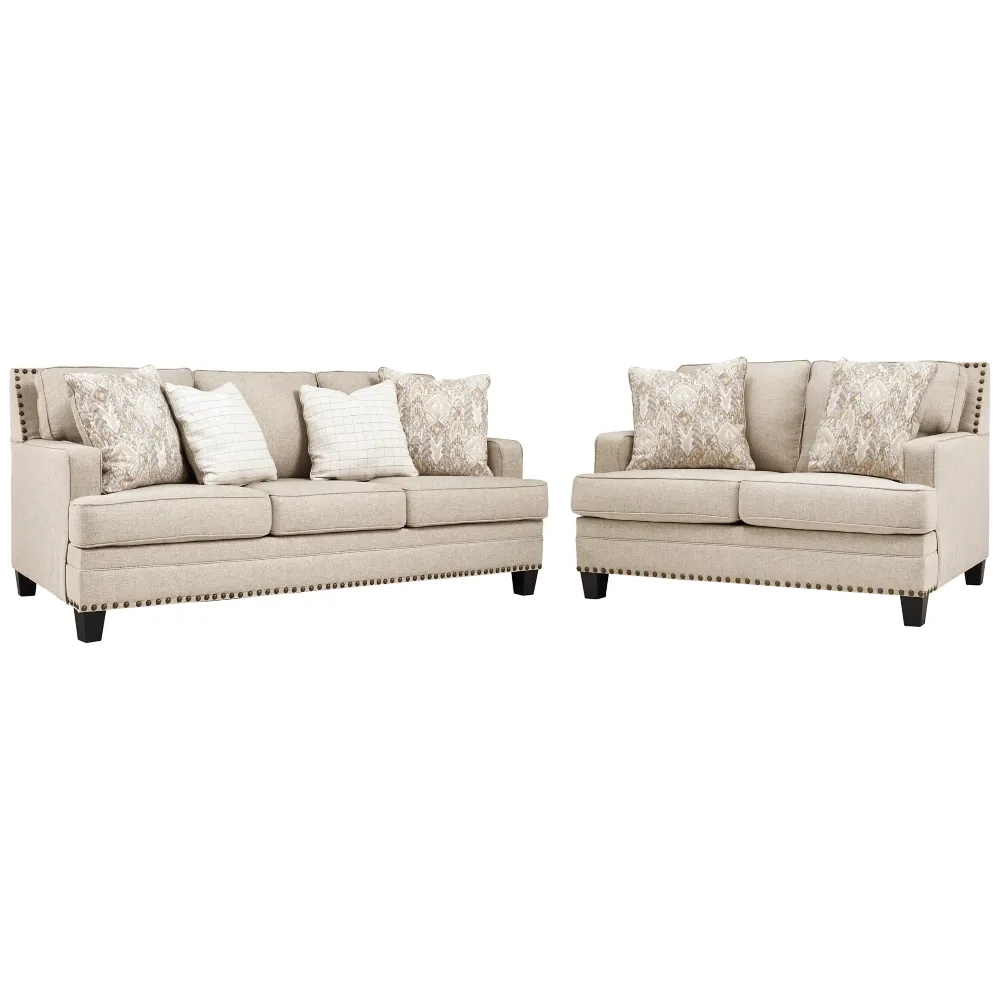 Claredon Sofa and Loveseat Mega Sale