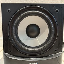 Energy By Klipsch ESW-C8 Compact Subwoofer 240 Watts peak 36 Hz Like New
