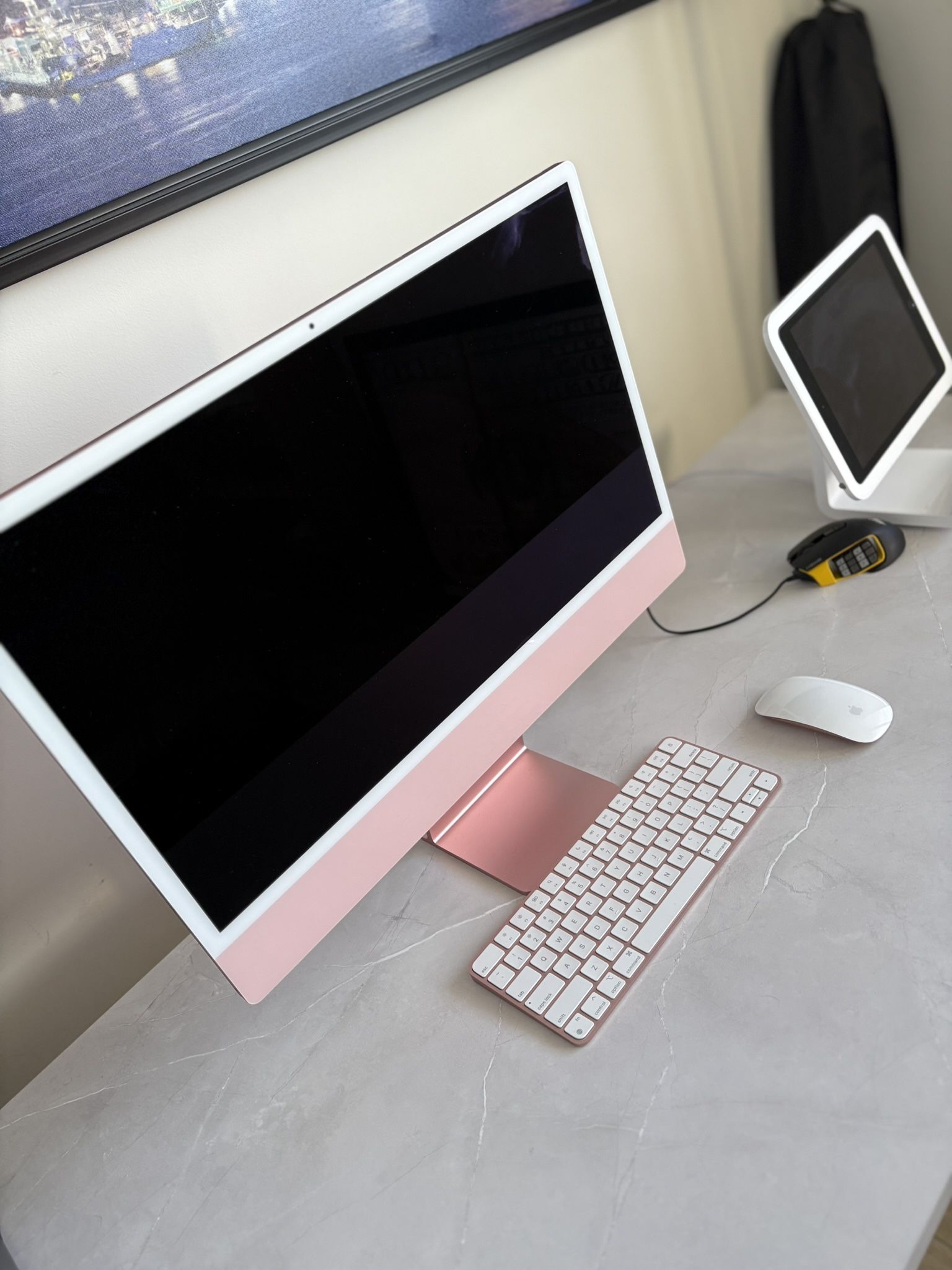 Pink 2021 Apple iMac with M1 chip 256GB Storage