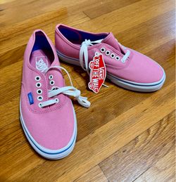 Brand New Vans Authentic Wild Rose Pink Shoes Women’s 8.5 – Original Box