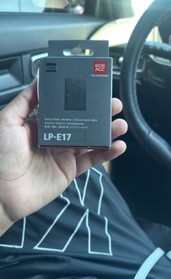Lp-e17 Canon Battery
