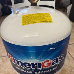 Propane tank empty