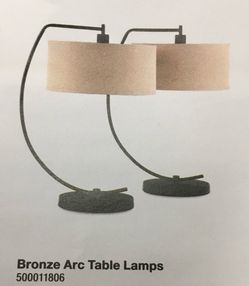 Table Lamps Set
