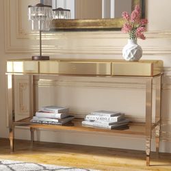 Glass Console Table