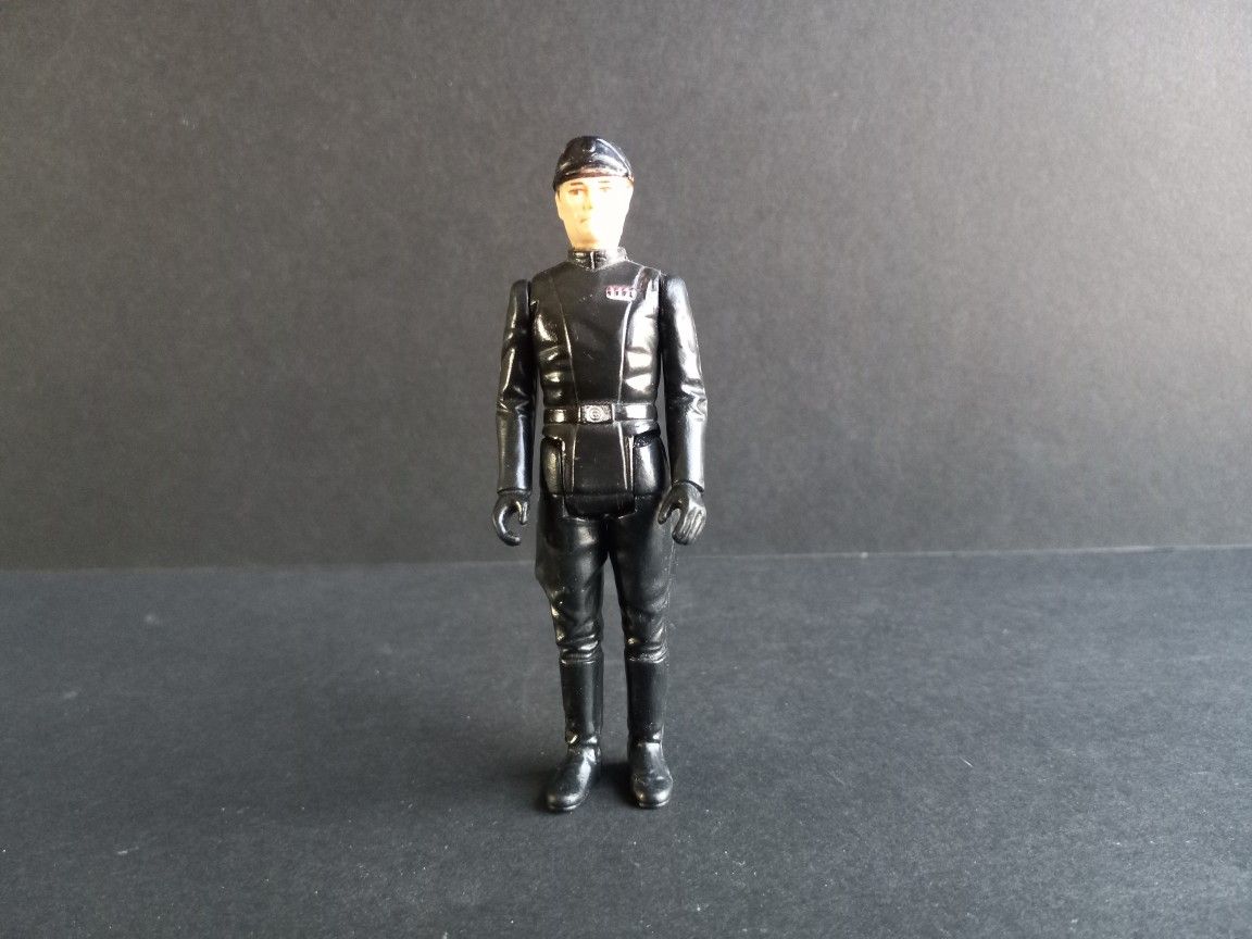Vintage 1980 Star Wars Return Of The Jedi Imperial Commander Action Figure Kenner Hong Kong Original