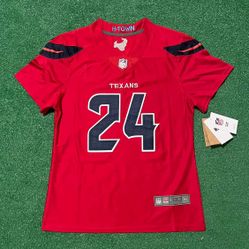 Houston Texans Derek Stingley Jr Battle Red Jersey