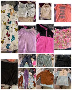 Bundle of girls clothing four to five