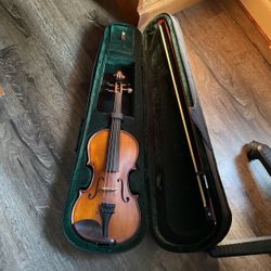 Violin+Bow+Accessories +Case 200$ OBO 