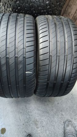 Par de llantas usadas año 2024 bridgestone  potenza spsport 245/35/ZR/19 93y
