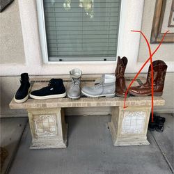 Timberland Boots Leather Genuine Upper - Size 12M  $50,    PUMA BREAKER BOOT - Size 13    $50