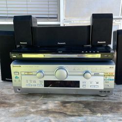 Panasonic Receiver With Five Speakers