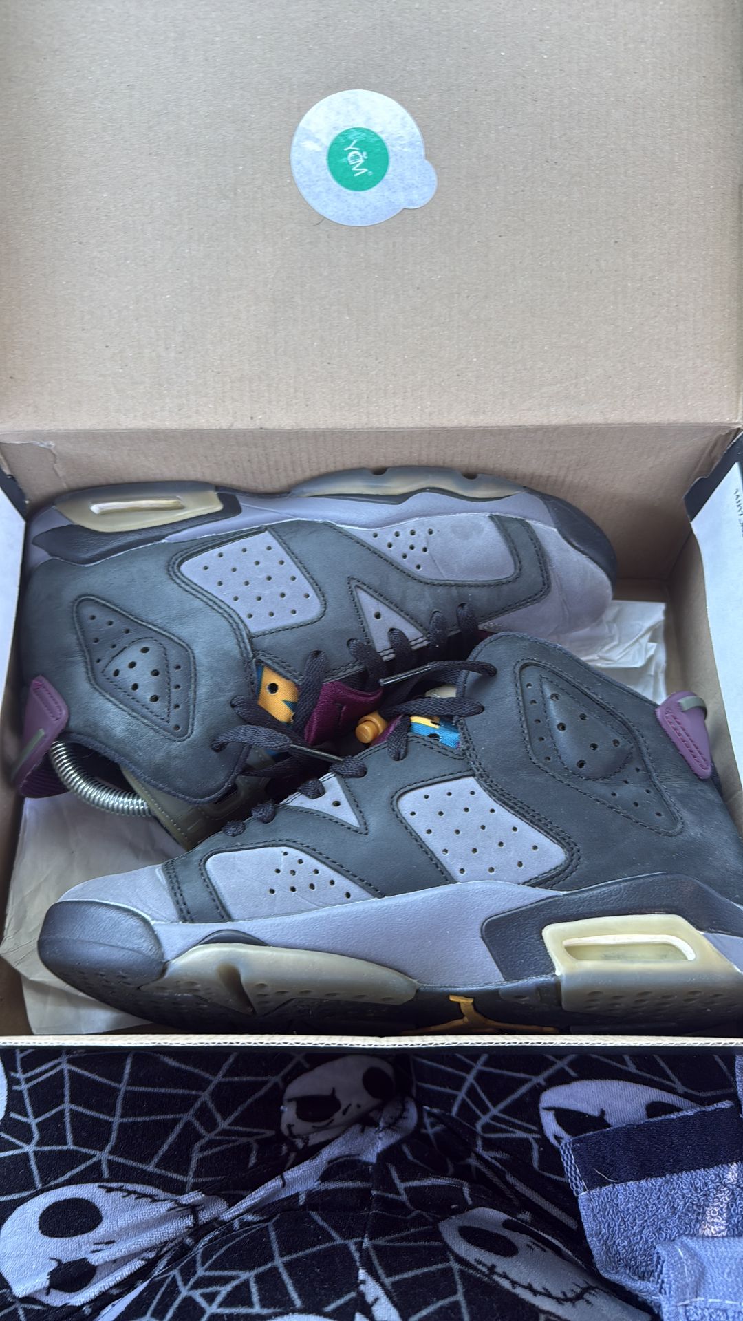 Jordan 6 Retro Black/bordeaux