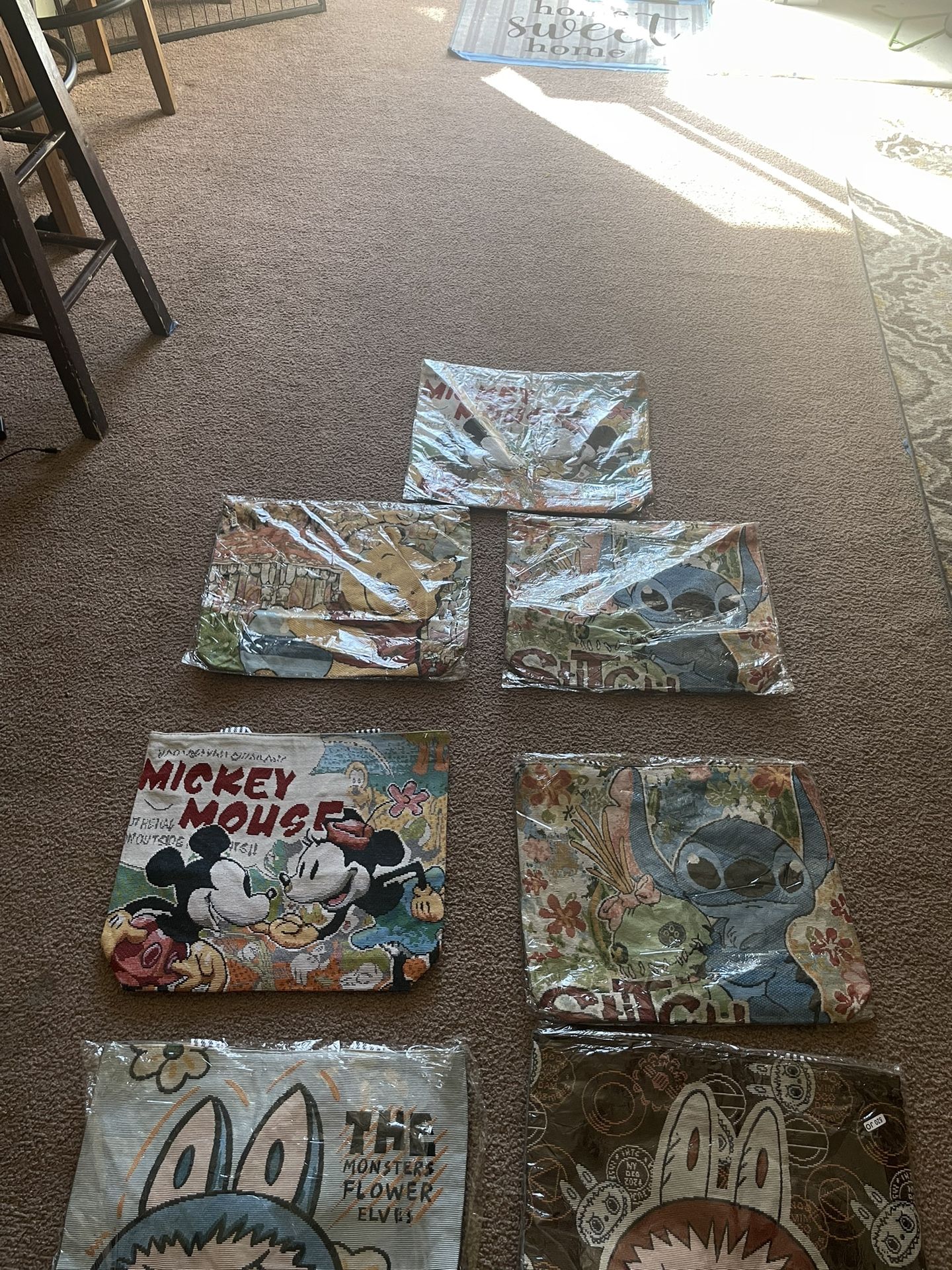 Cartoon Tote Bags