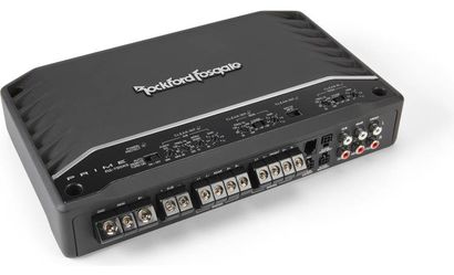Rockford Fosgate R2-750X5 Prime Series 5-channel car amplifier — 50 watts RMS x 4 at 4 ohms + 350 watts RMS x 1 at 2 ohms