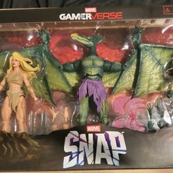SDCC Savage Land 3pk Gamerverse Marvel Legends 