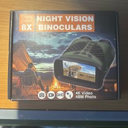 X8 Digital Night Vision Binoculars