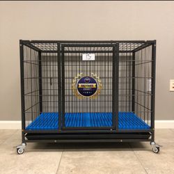 Dog Cage Kennel Size 37” Medium With Grid And Trays New In Box 📦