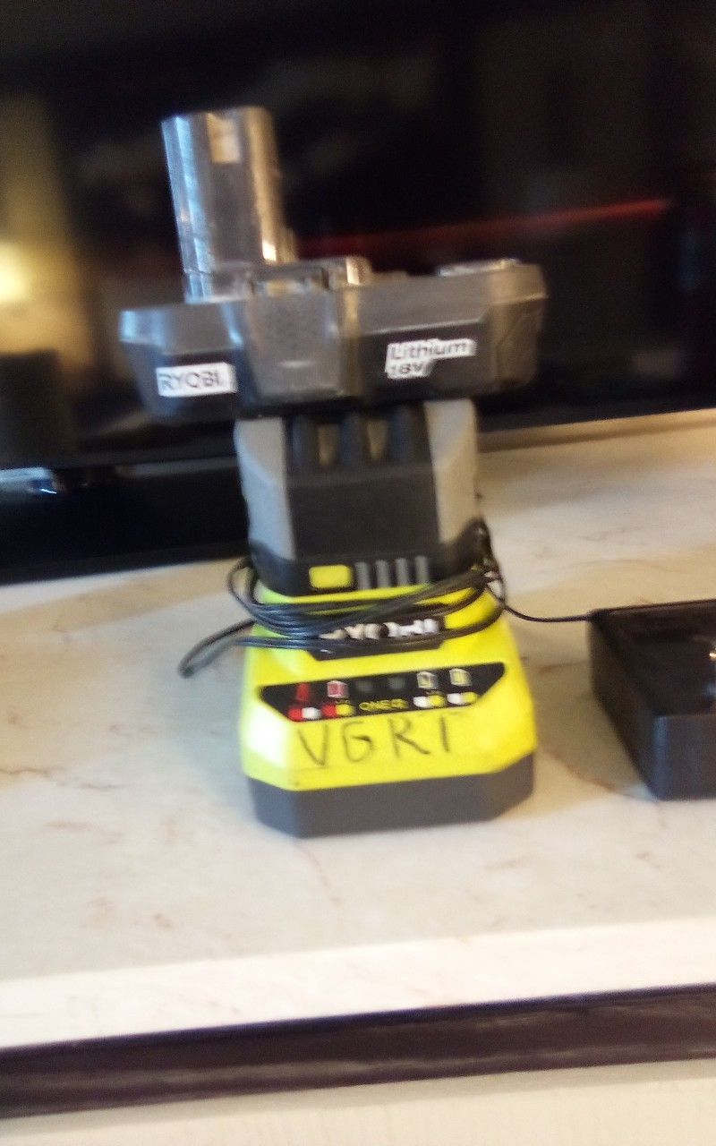 Ryobi 18v Lithium 2pack