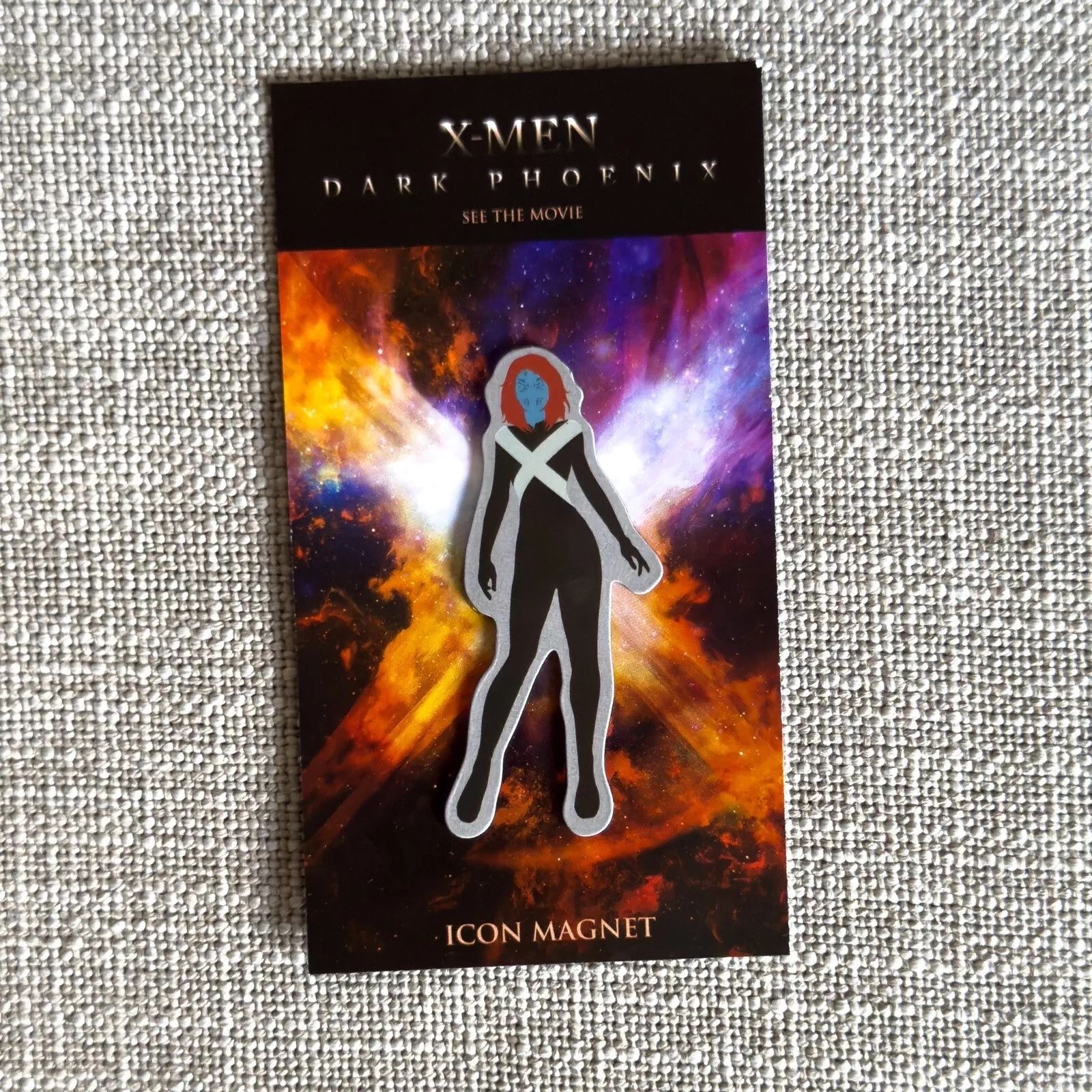 Brand New X-Men Dark Phoenix Promo Icon Magnet Marvel Mystique Raven Darkhölme