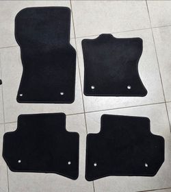 GENUINE JAGUAR 2017-2025 F-Pace Complete Floor Mats Set-Black Carpet