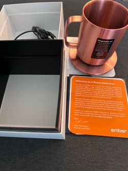 Ember Temperature Control Mug with Charging Coaster