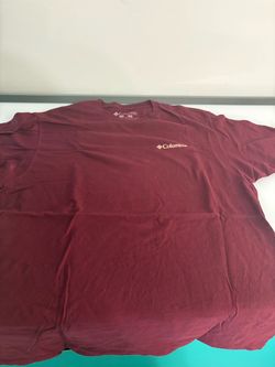 Large burgandy Columbia shirt