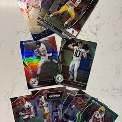 Panini Prizm Draft Picks - 12 Card NFL Lot - Herbert, Kupp, & More PYC