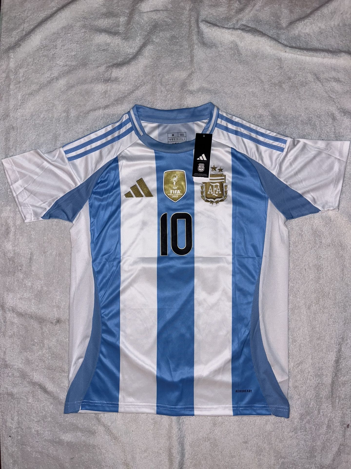 Leonel Messi 2022 World Cup Championship Jersey