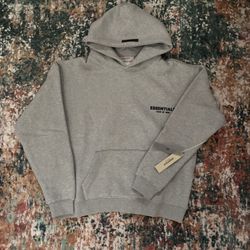 Essential Hoodie Dark Oat