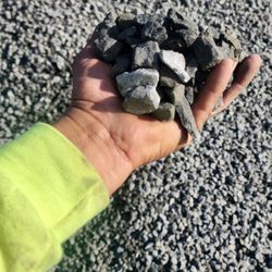 3/4 gravel for sale, crushed gray rock, 5 yards, $400